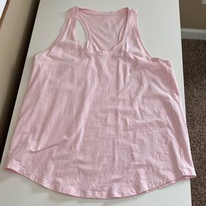 Lululemon love tank in light pink- size 8